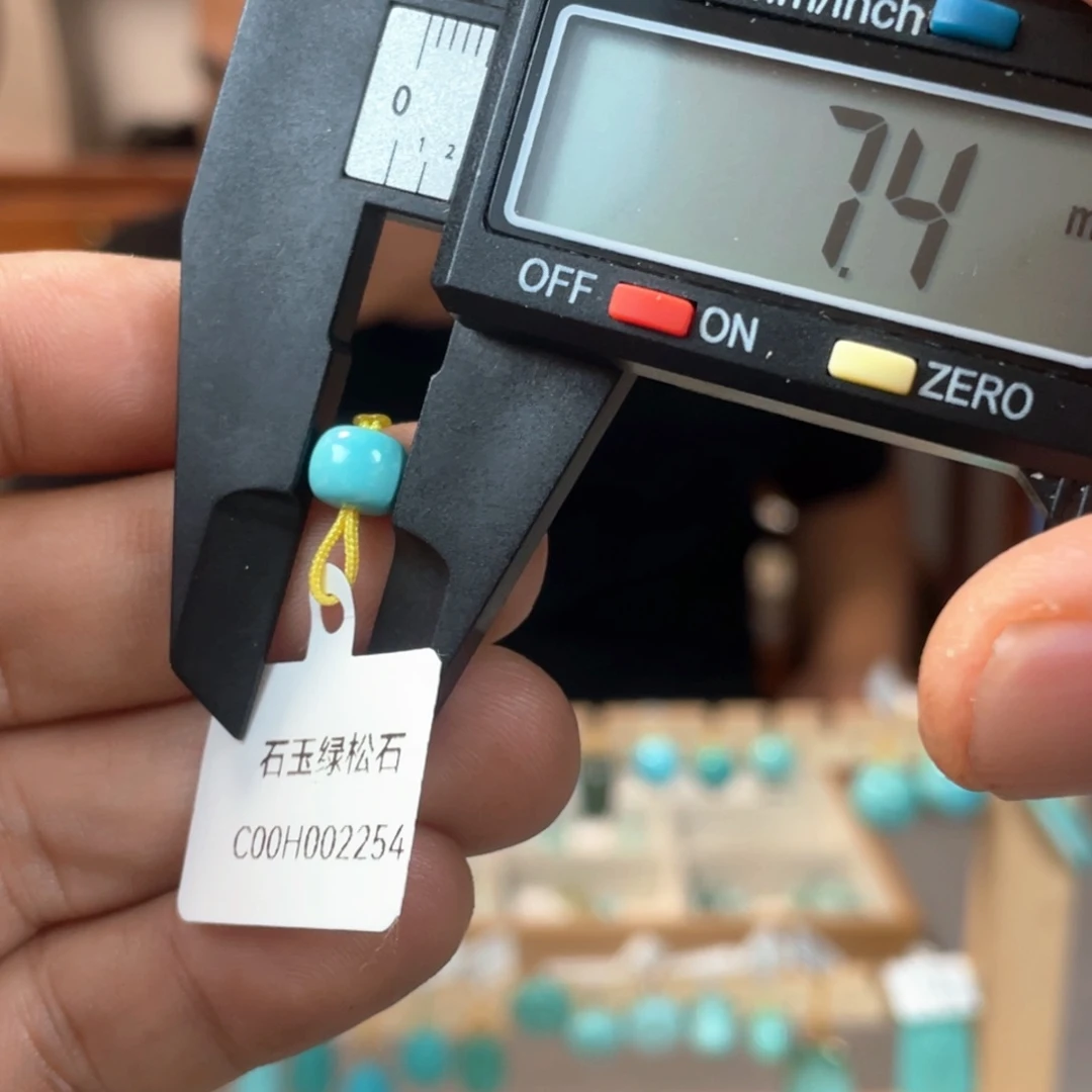 绿松石未镶嵌颈饰