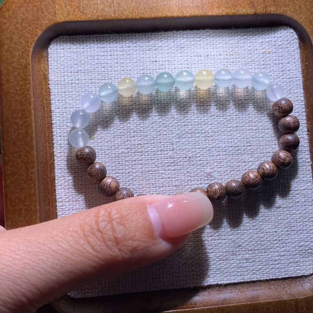 翡翠散珠特价高冰玻马卡龙卡5.6-6+
