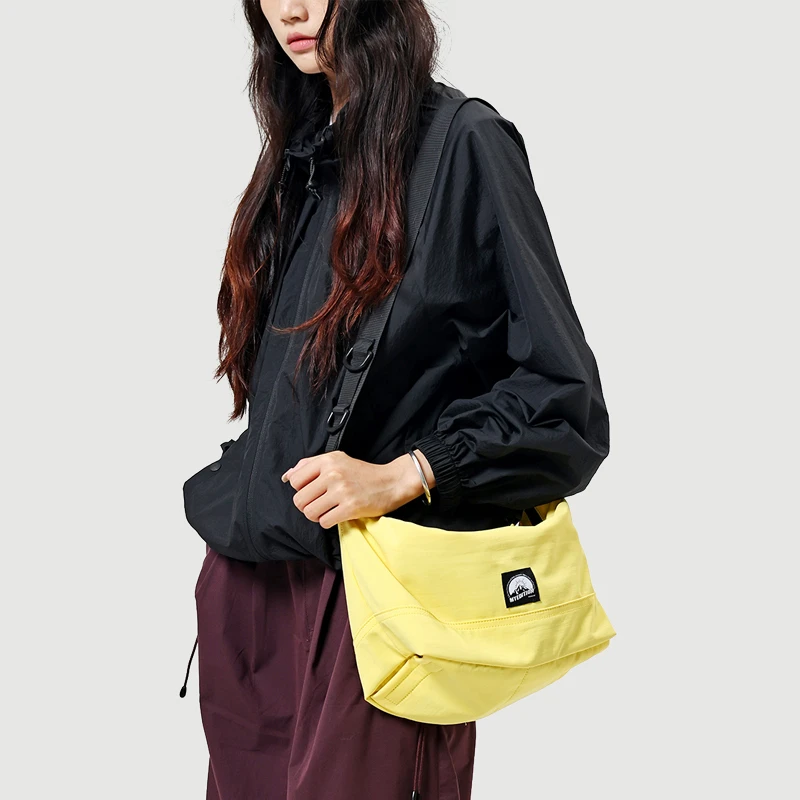 MYEDITION豆腐1.5斜挎包小众山系单肩通勤多用手提包轻量健身包