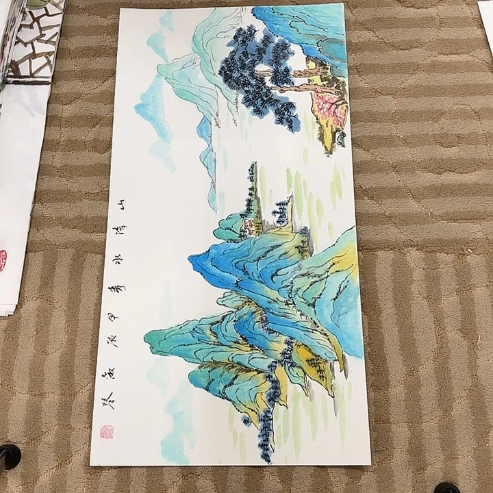 国画花鸟等多种鸟类和