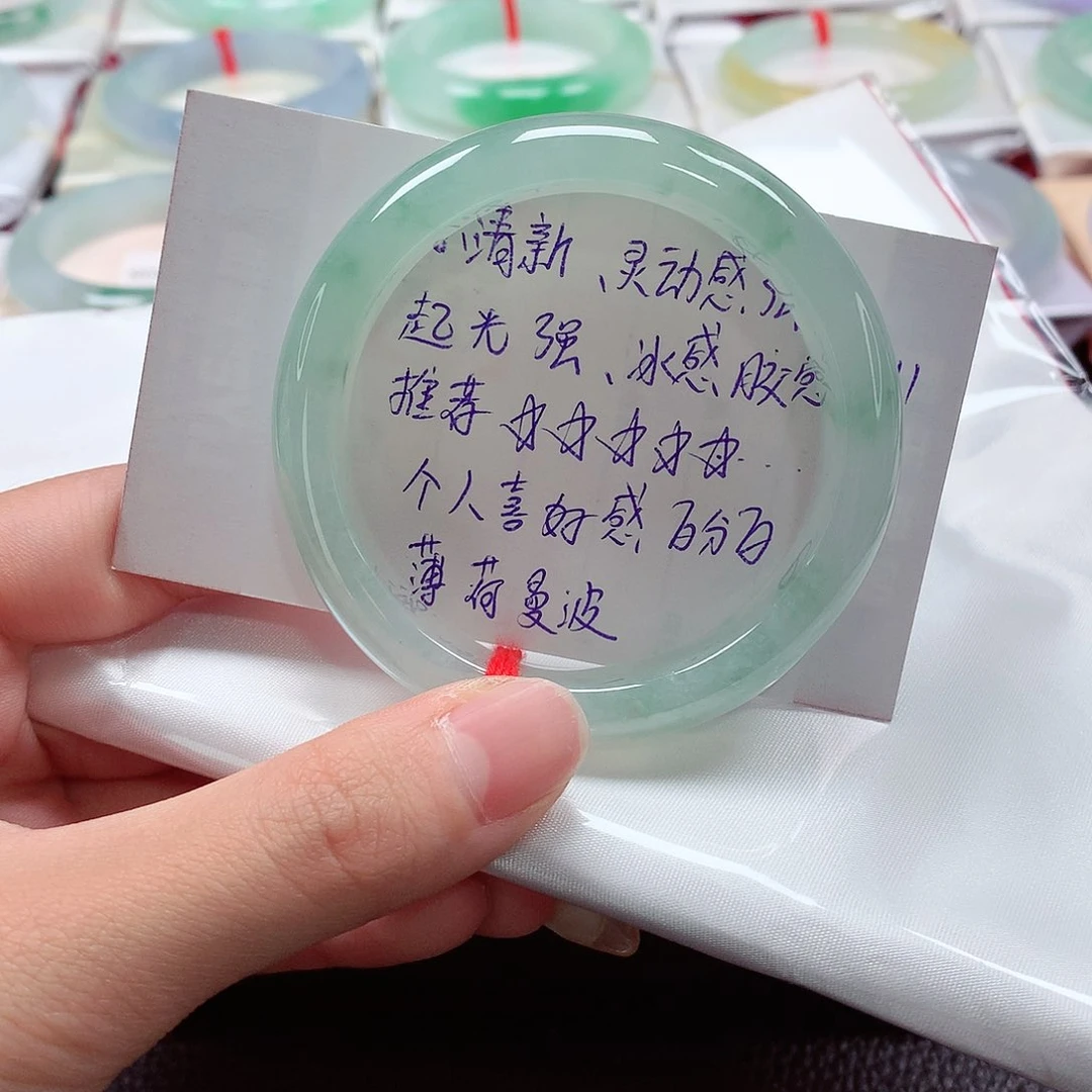 翡翠手镯未镶嵌天然a货翡翠51