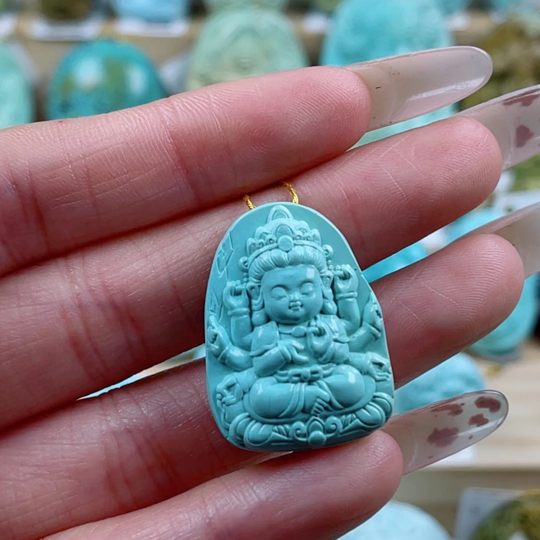 绿松石未镶嵌珠宝奇石