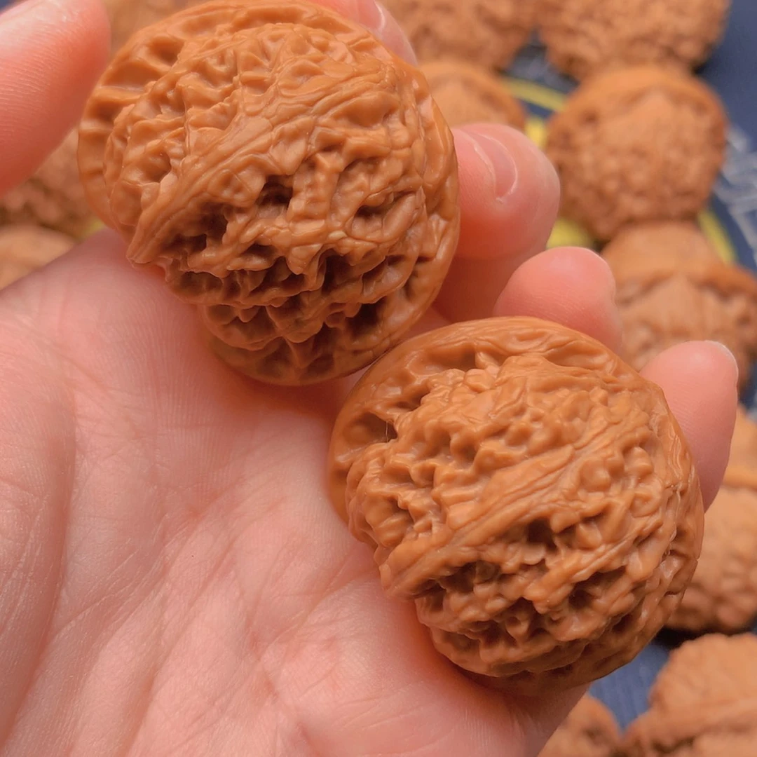 【闪购商品】文玩核桃把件宫灯37