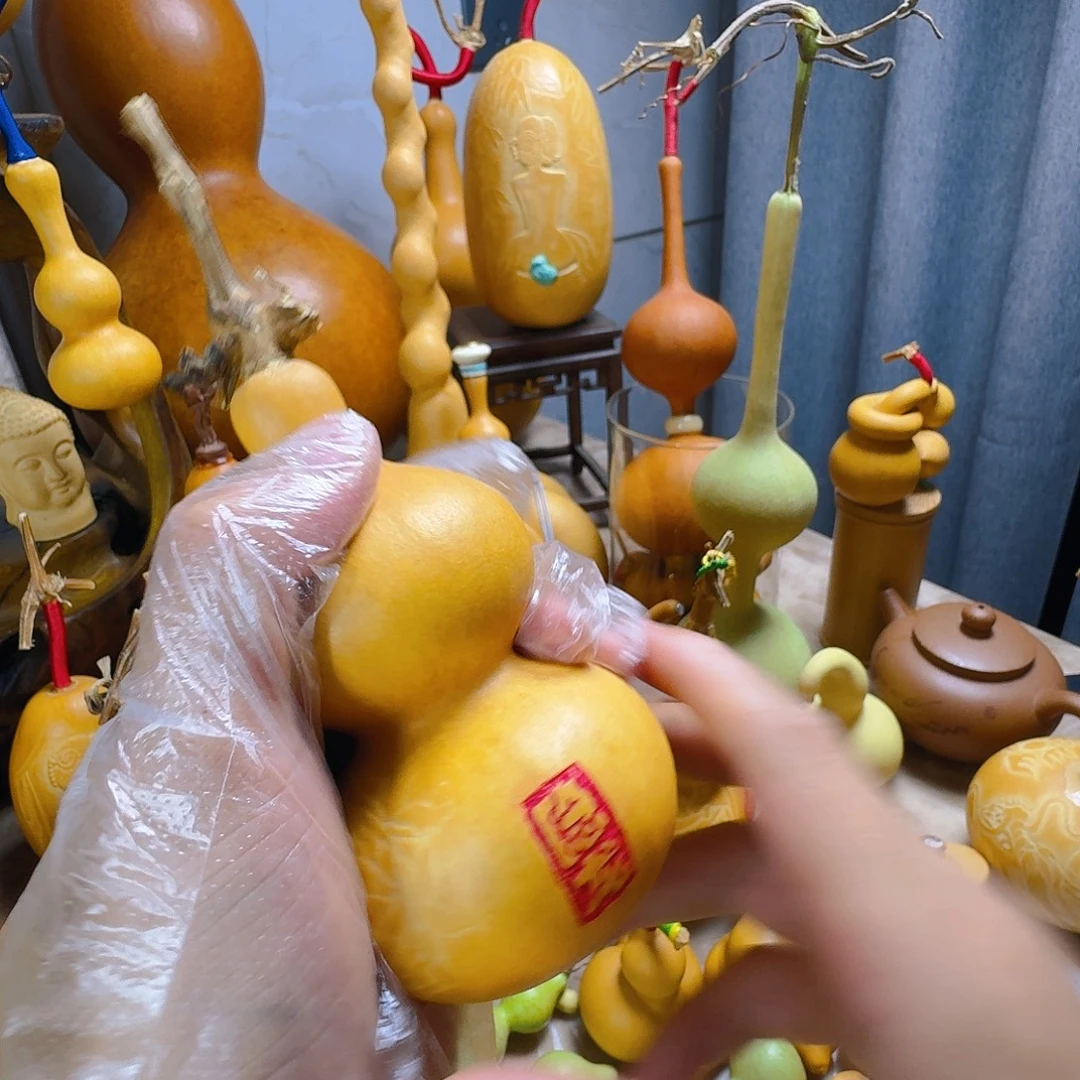 豆***航八宝胖哒墩葫芦把件