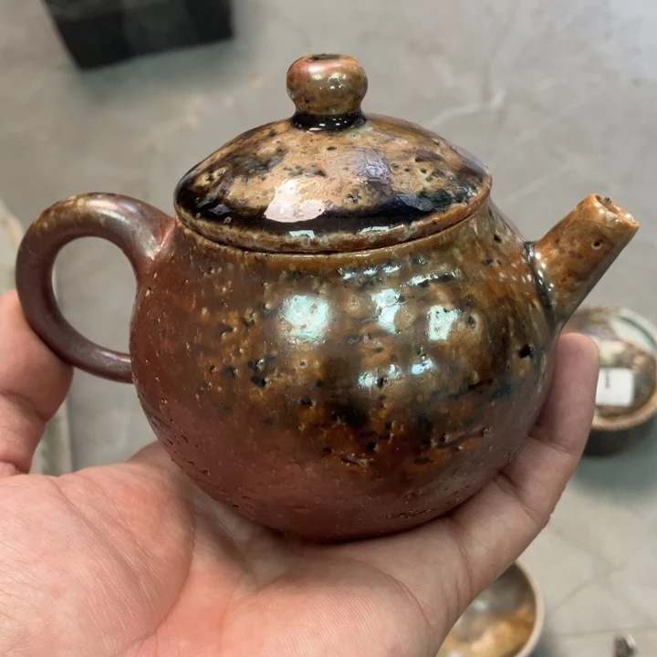 柴烧杯子宝瓶大放漏