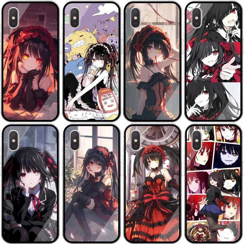 约会大作战时崎狂三手机壳适用华为荣耀小米17vivox300华为mate70