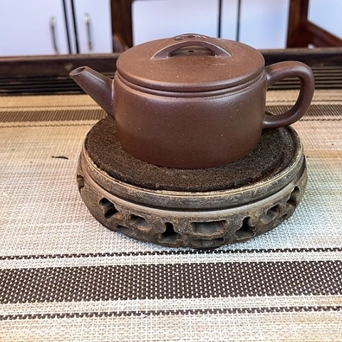 茶壶紫砂宜兴紫砂160c半手