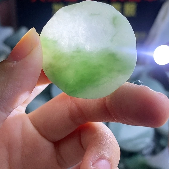 翡翠裸石纯天然A货缅甸翡翠