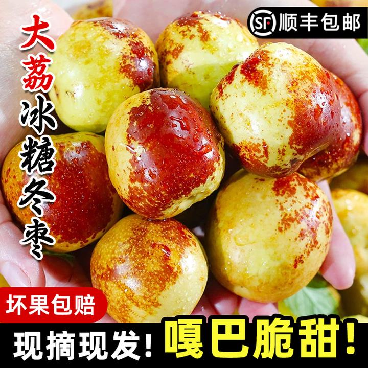 【顺丰直达】陕西大荔冬枣新鲜采摘现摘现发新鲜脆甜维生素c水果