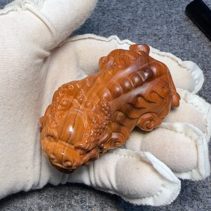 柏木（崖柏）全陈化老料把件