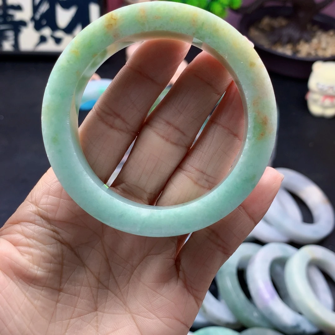 远***方定制翡翠未镶嵌手镯定制