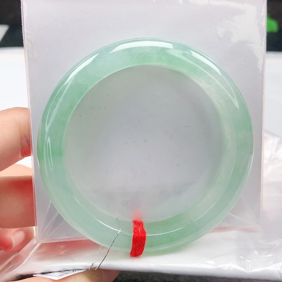 翡翠未镶嵌手镯54➕圈
