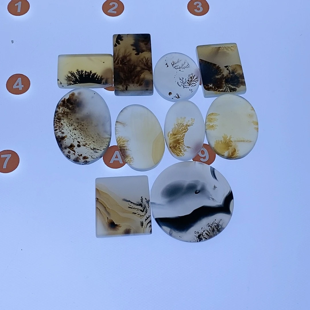 玛瑙/玉髓珠宝半成品未镶嵌巴**合