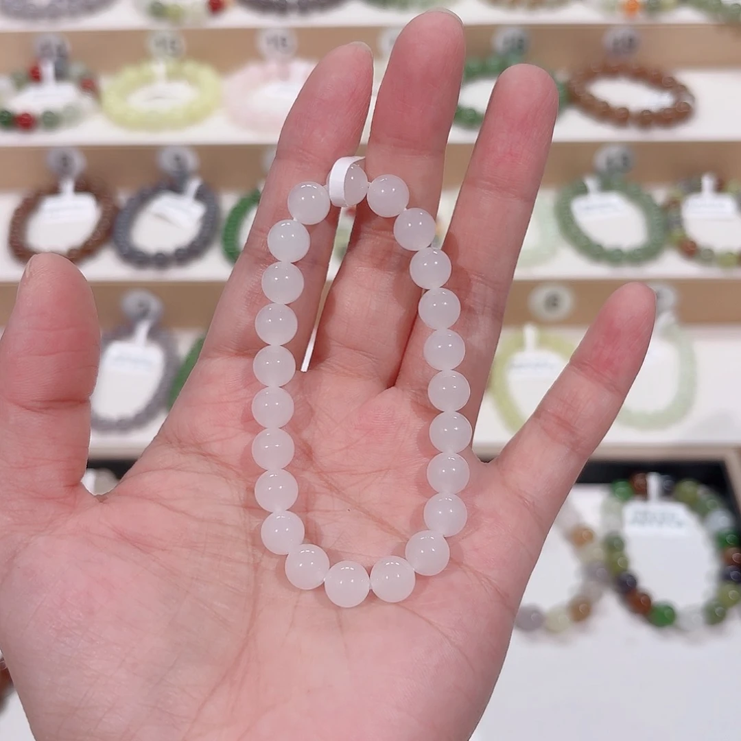 未镶嵌手链和田玉葱*花a