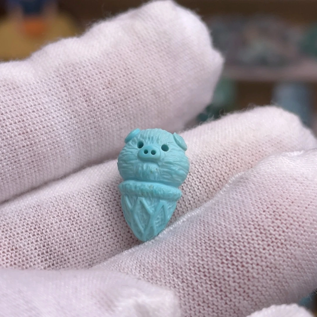 绿松石未镶嵌珠宝奇石