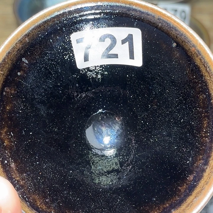 茶盏沐雨茶器柴烧主人杯