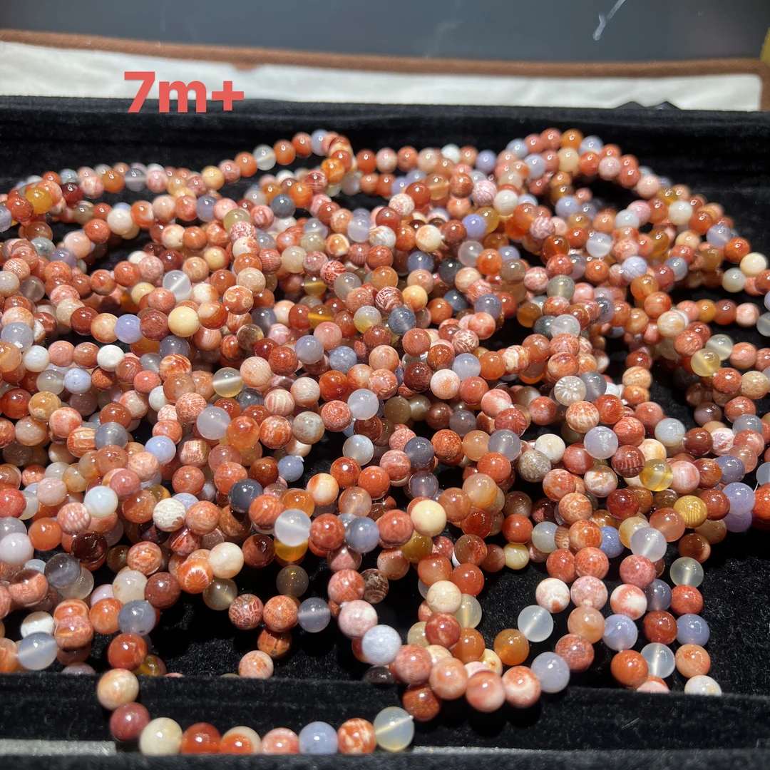 天然玉化珊瑚玉手链手链民族风女款手工手链