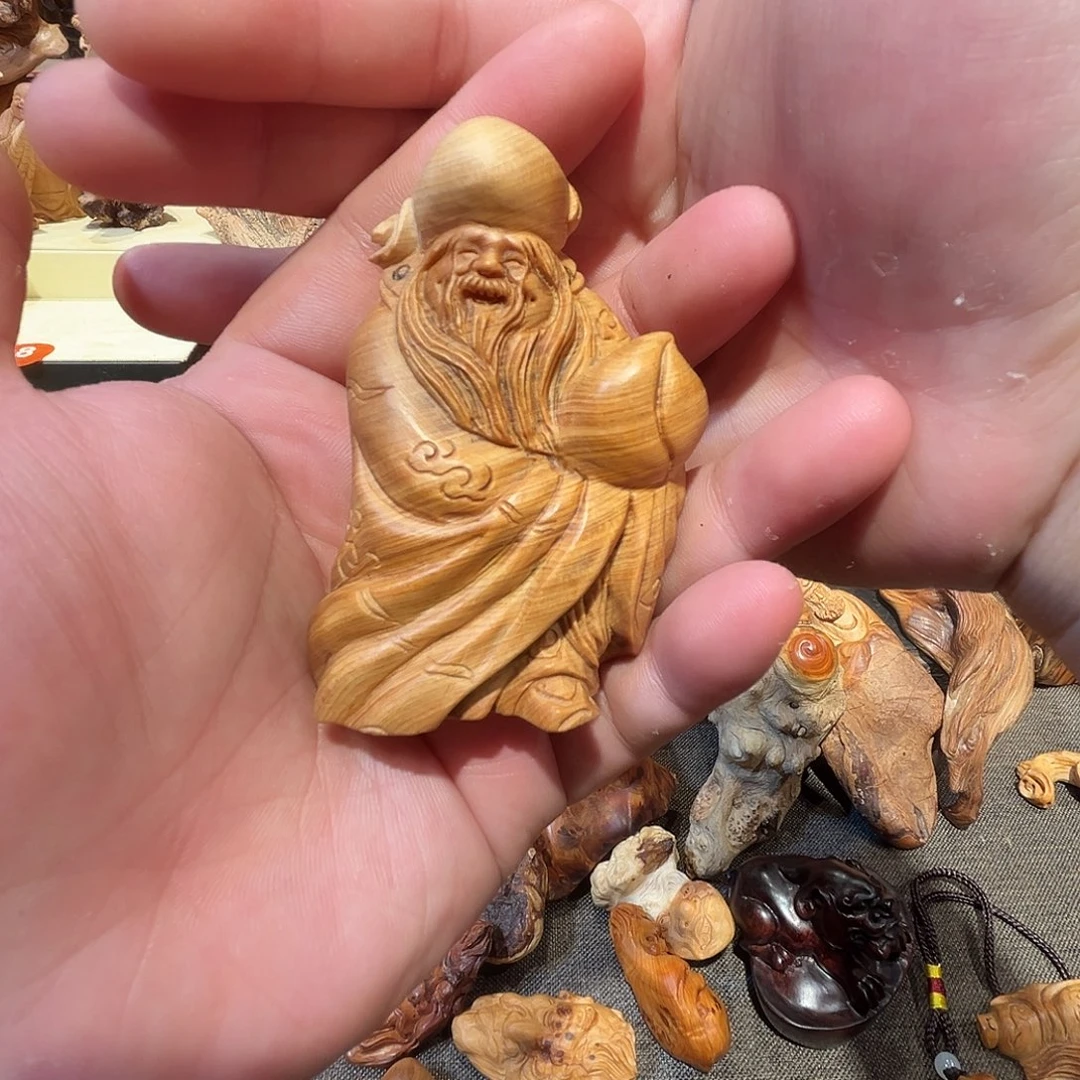 柏木（崖柏）太行崖柏纯手工制作雕刻