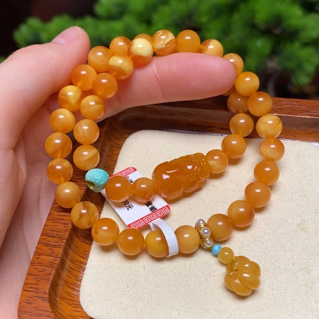 【闪购商品】手链蜜蜡未镶嵌手串