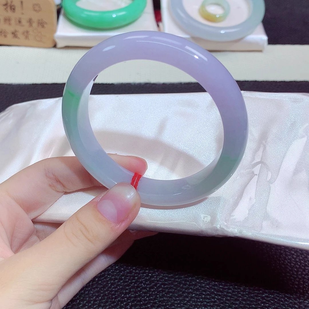 翡翠未镶嵌手镯1290