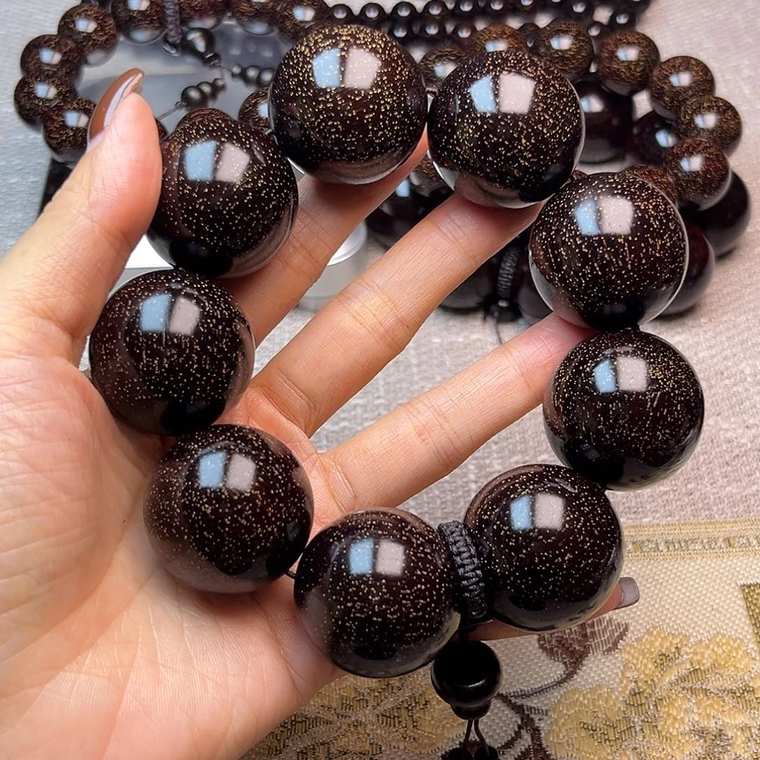 檀香紫檀（小叶紫檀）3.0 9颗爆星