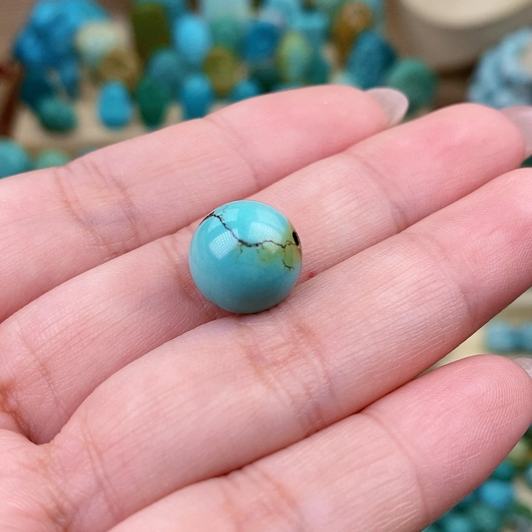 绿松石珠宝奇石未镶嵌