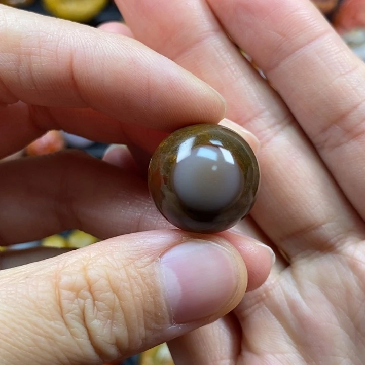 玛瑙/玉髓未镶嵌圆珠战国红圆珠