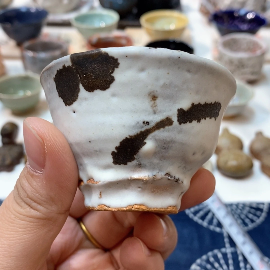 柴烧侘寂粗陶茶具