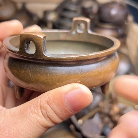 铜制文玩把玩物件