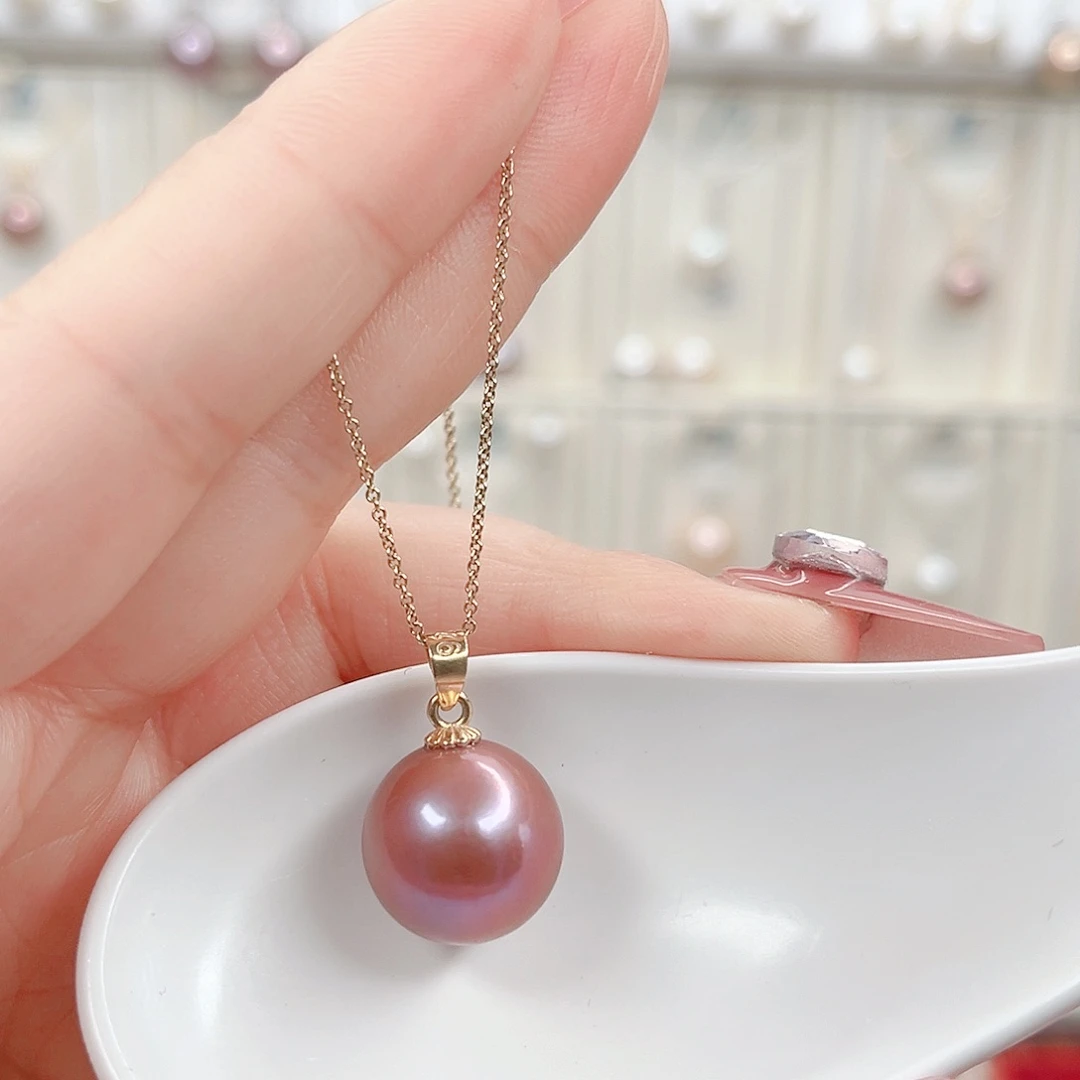 淡水珍珠合金吊坠(赠链)