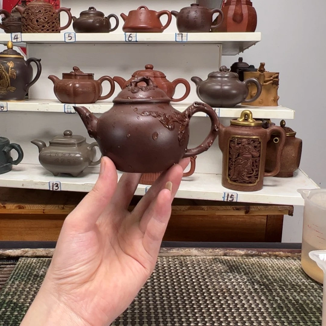 茶壶紫砂原矿紫砂壶