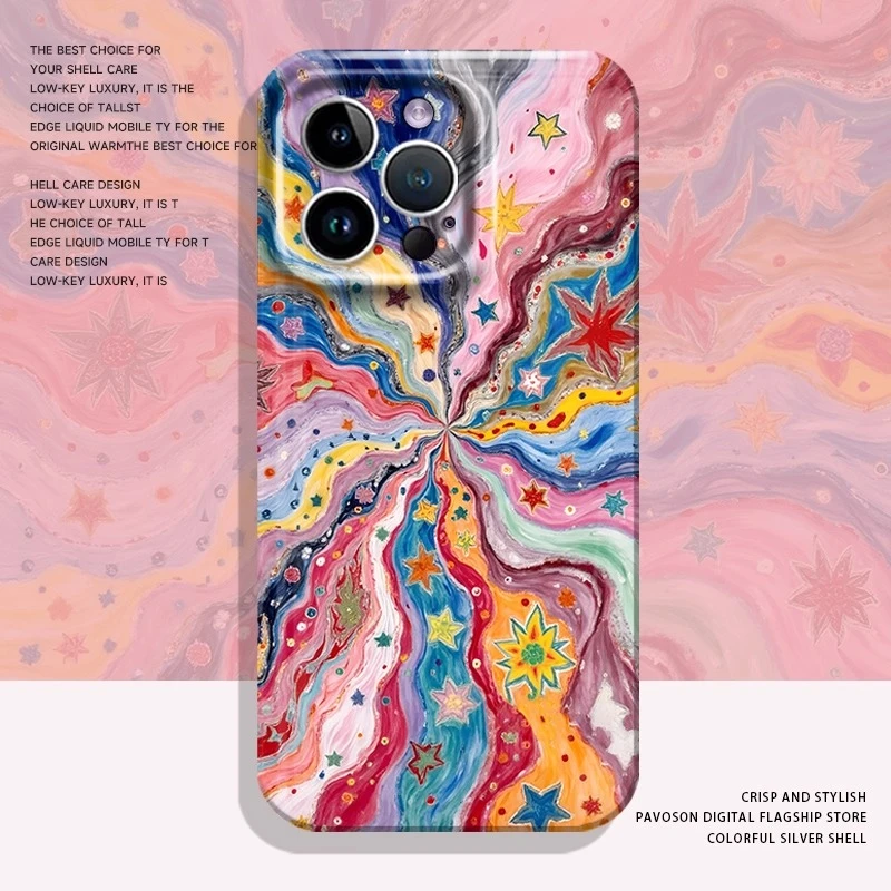 相信自己彩虹新款适用苹果16菲林手机壳华为小众oppo高级小米vivo