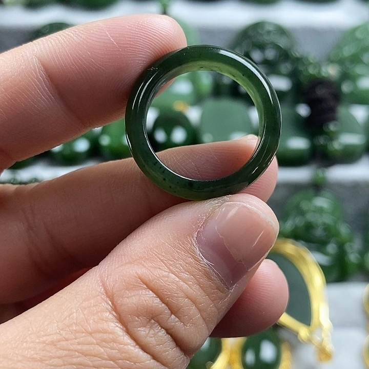 和田玉（碧玉）未镶嵌项链18.3