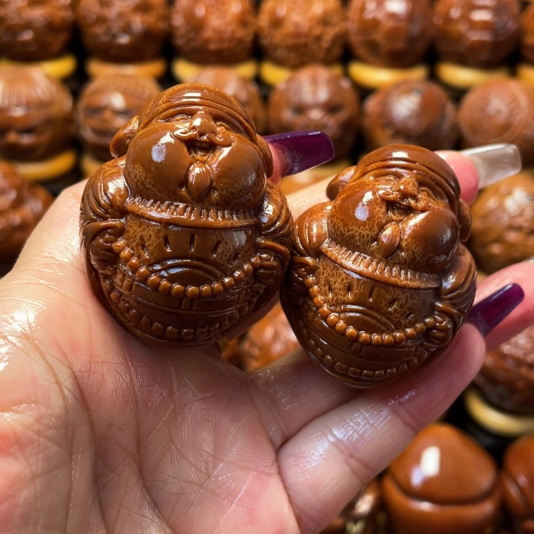 把件橄榄核橄榄球