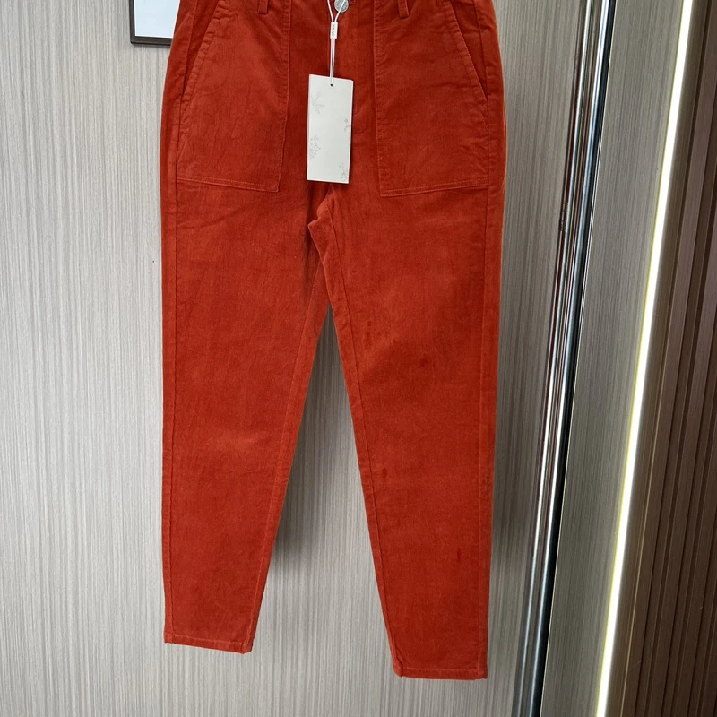 2121熙家品牌撤柜女装春秋新款时尚气质百搭直筒小脚休闲裤