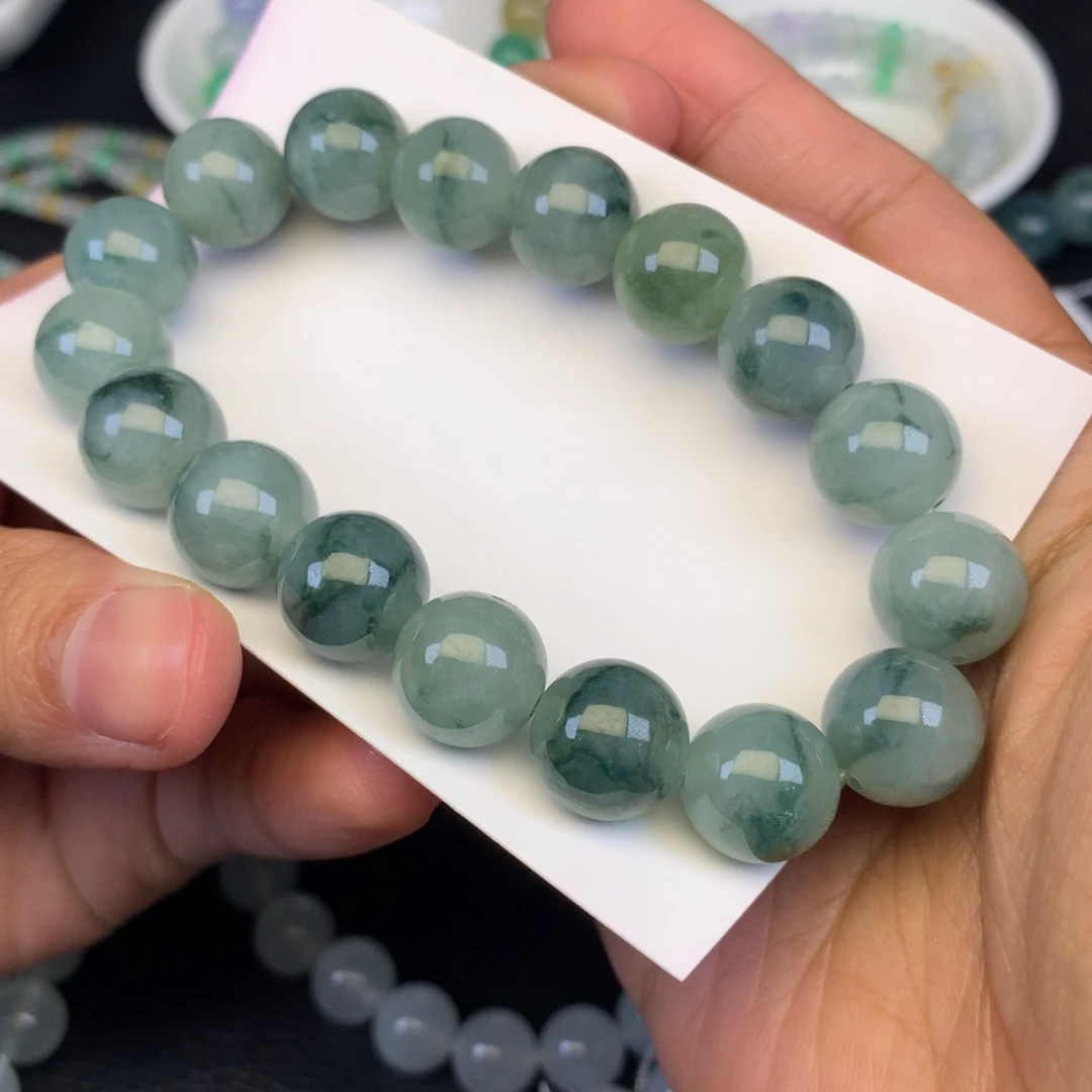 翡翠未镶嵌颈饰天然缅甸翡翠A货