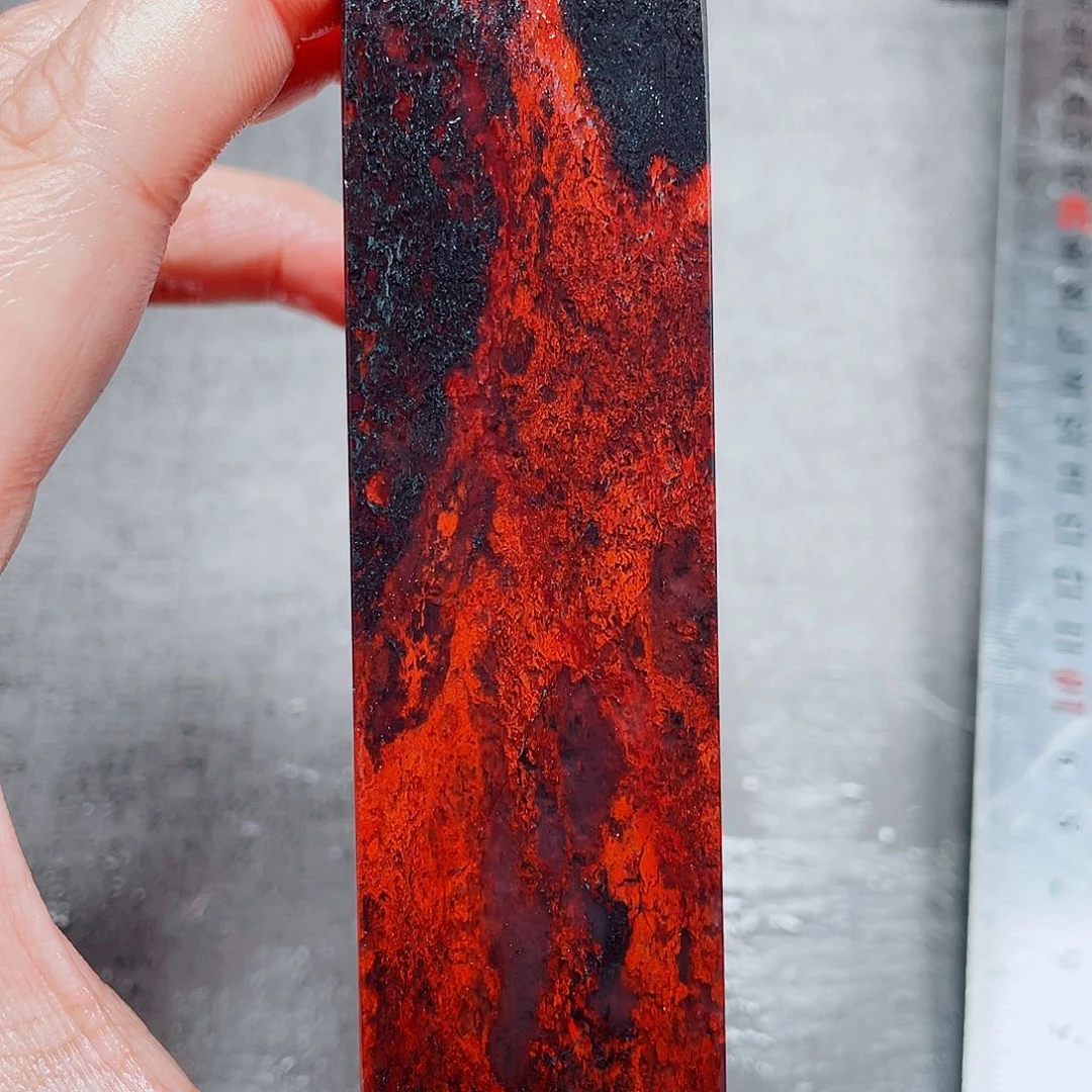 玉桂林鸡血玉素章3.0左右闲章