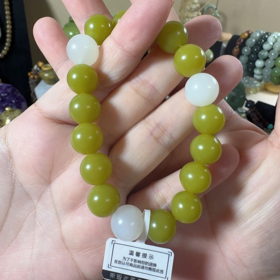 蛇纹石玉未镶嵌手串