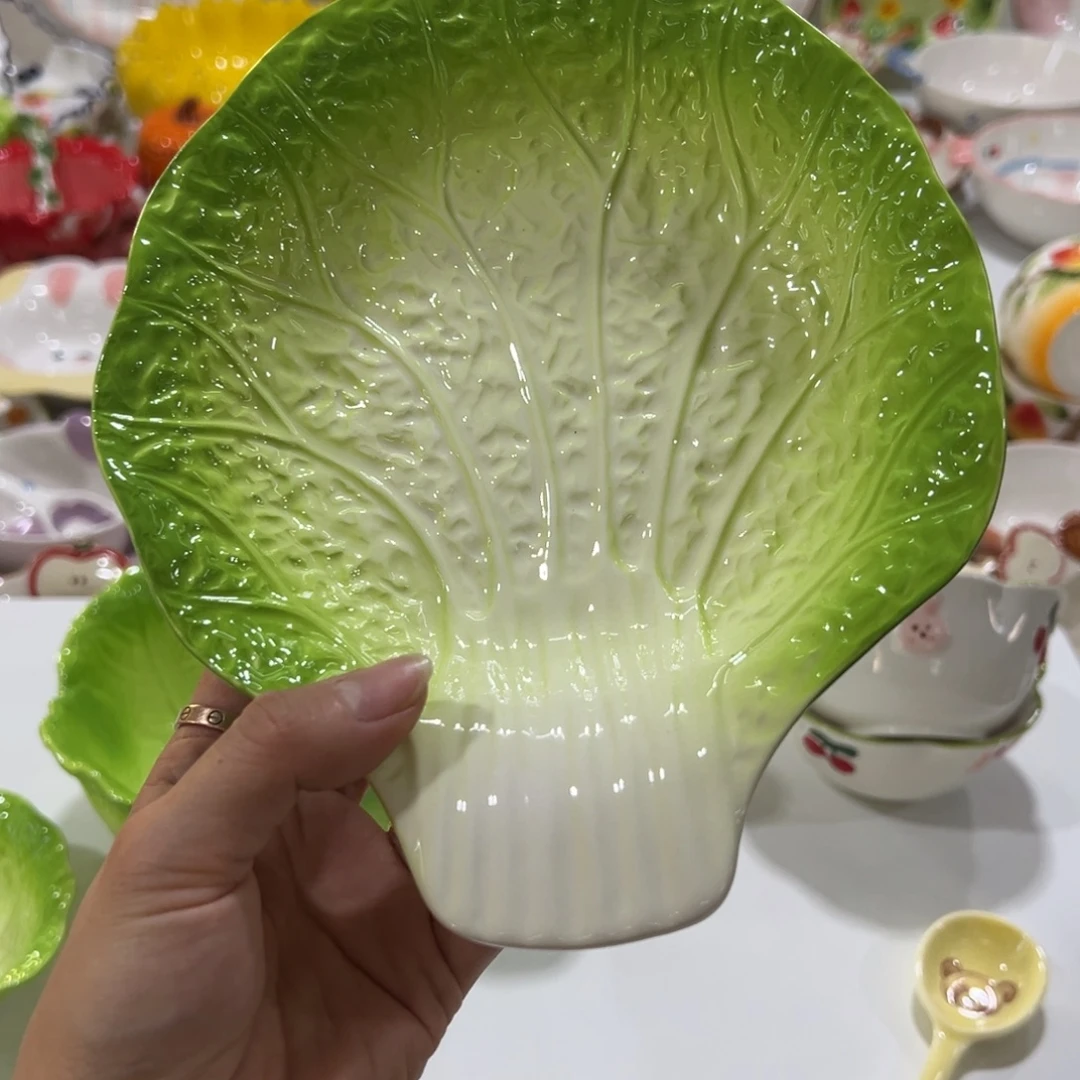 摆件陶高温陶瓷釉下彩微瑕！