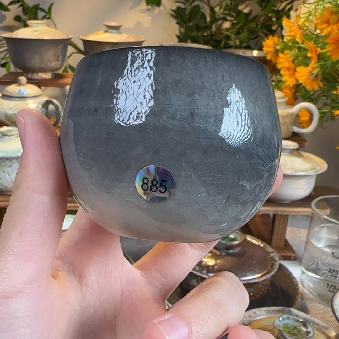 885青云柴烧裸烧瓷器