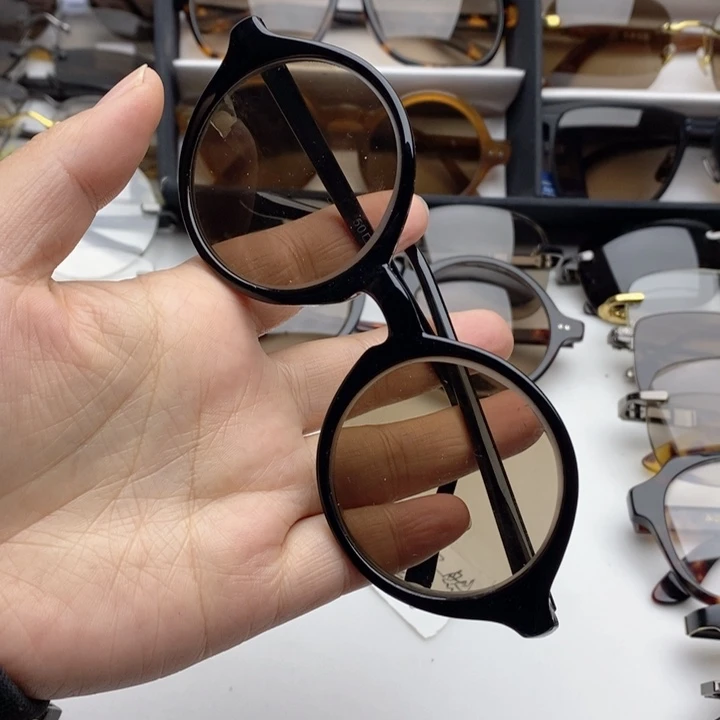 天然水晶石头眼镜