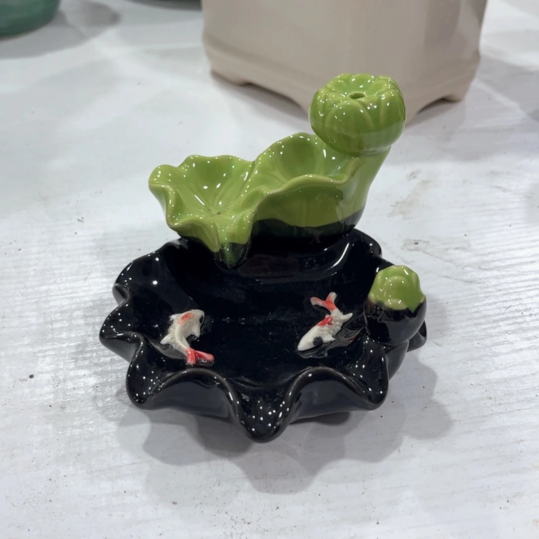 陶瓷绿植多肉微瑕花盆摆件