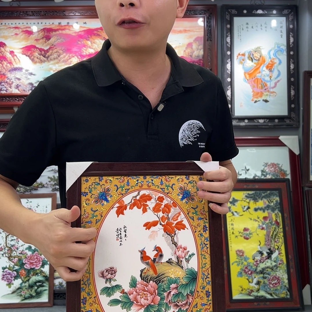 瓷片景德镇瓷板画