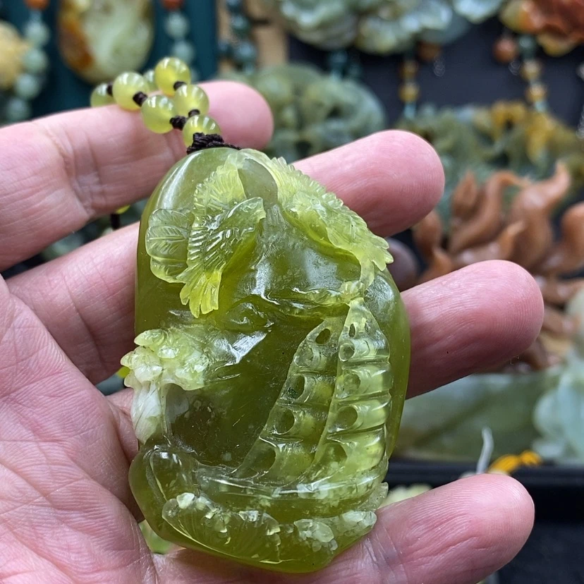 【闪购商品】未镶嵌岫玉吊坠