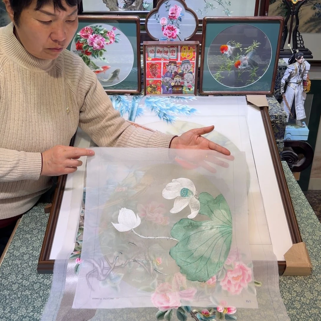 刺绣手工苏绣工艺