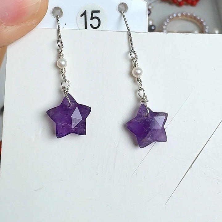 耳饰未镶嵌淡水珍珠