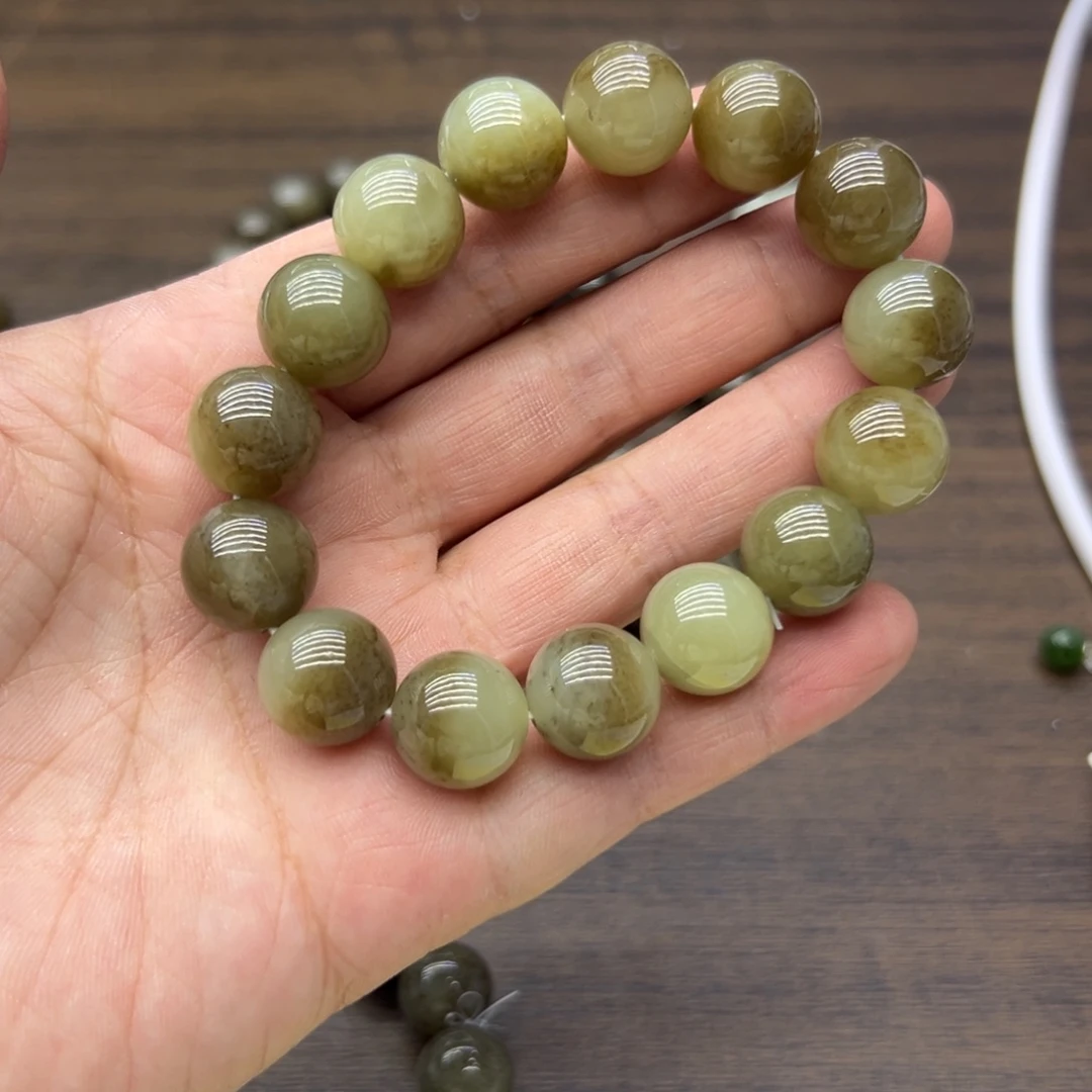 和田玉（糖玉）未镶嵌手链161