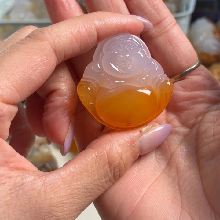 玛瑙/玉髓未镶嵌吊坠(不含链)