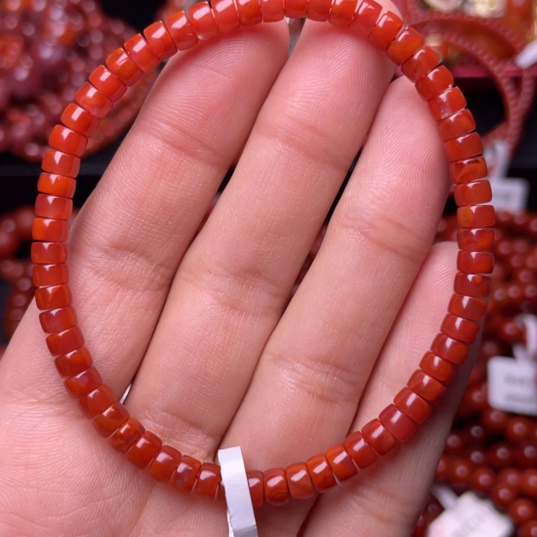 未镶嵌手链南红玛瑙