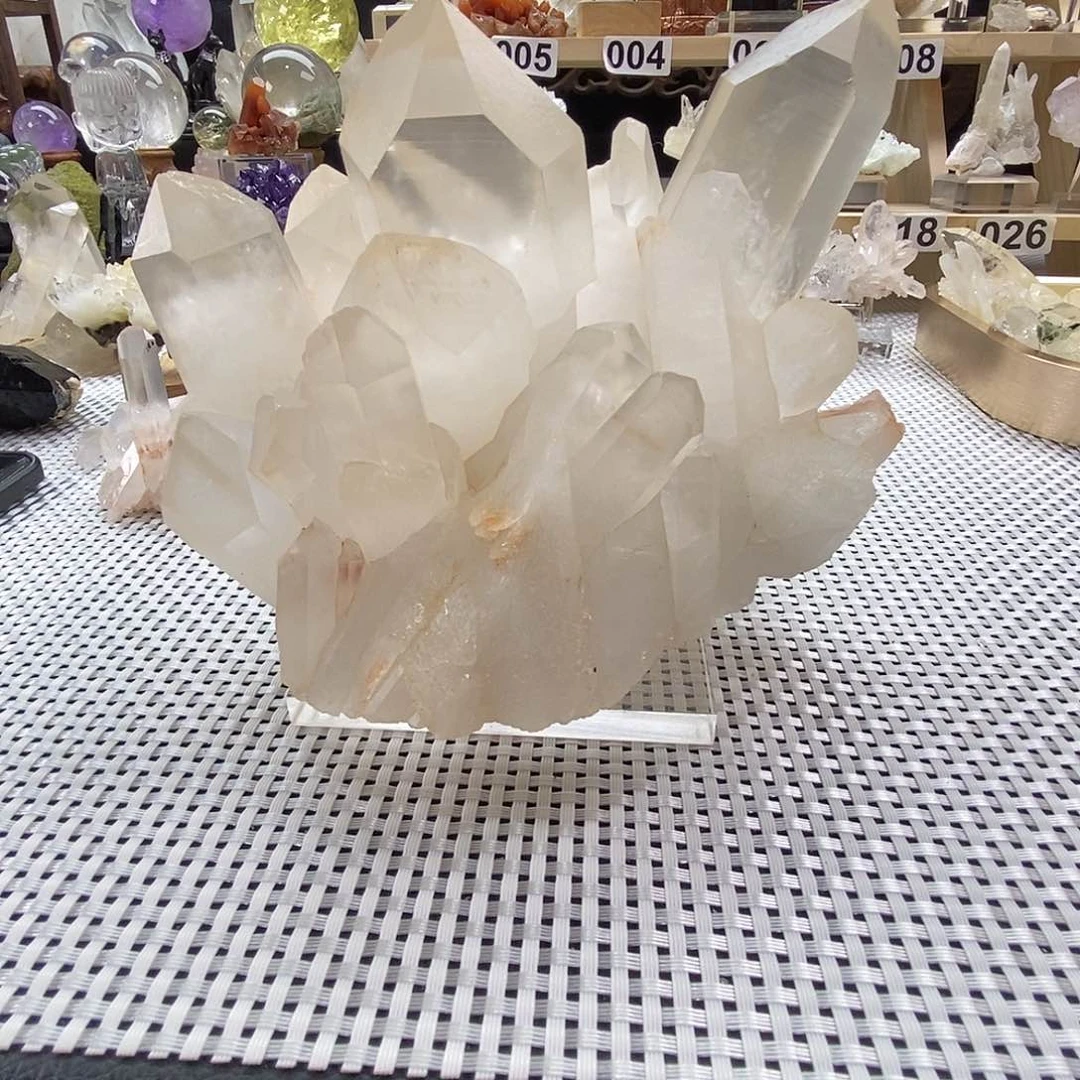 石材环**兵天然水晶摆件